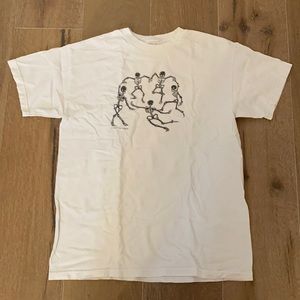 J GALT BRANDY MELVILLE SKELETON TSHIRT